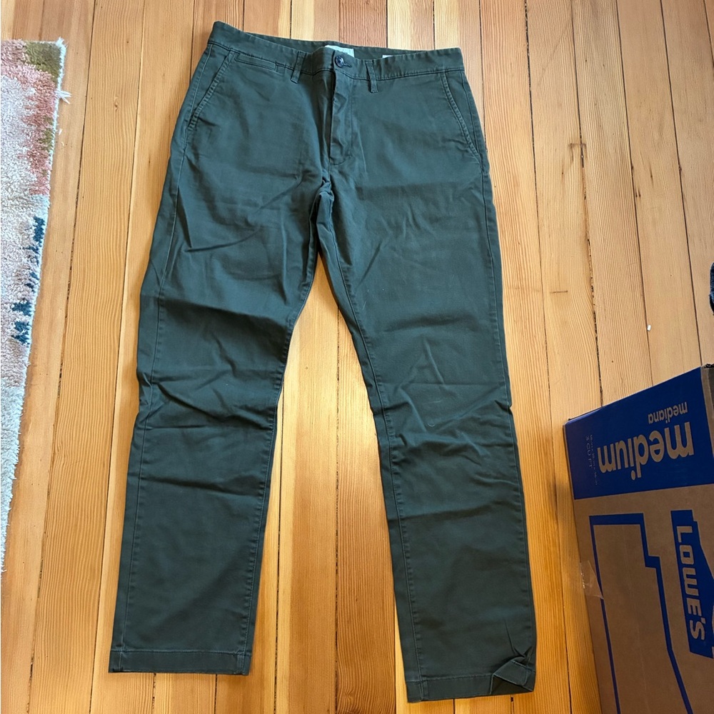 Goodfellow & Co Olive Chinos
